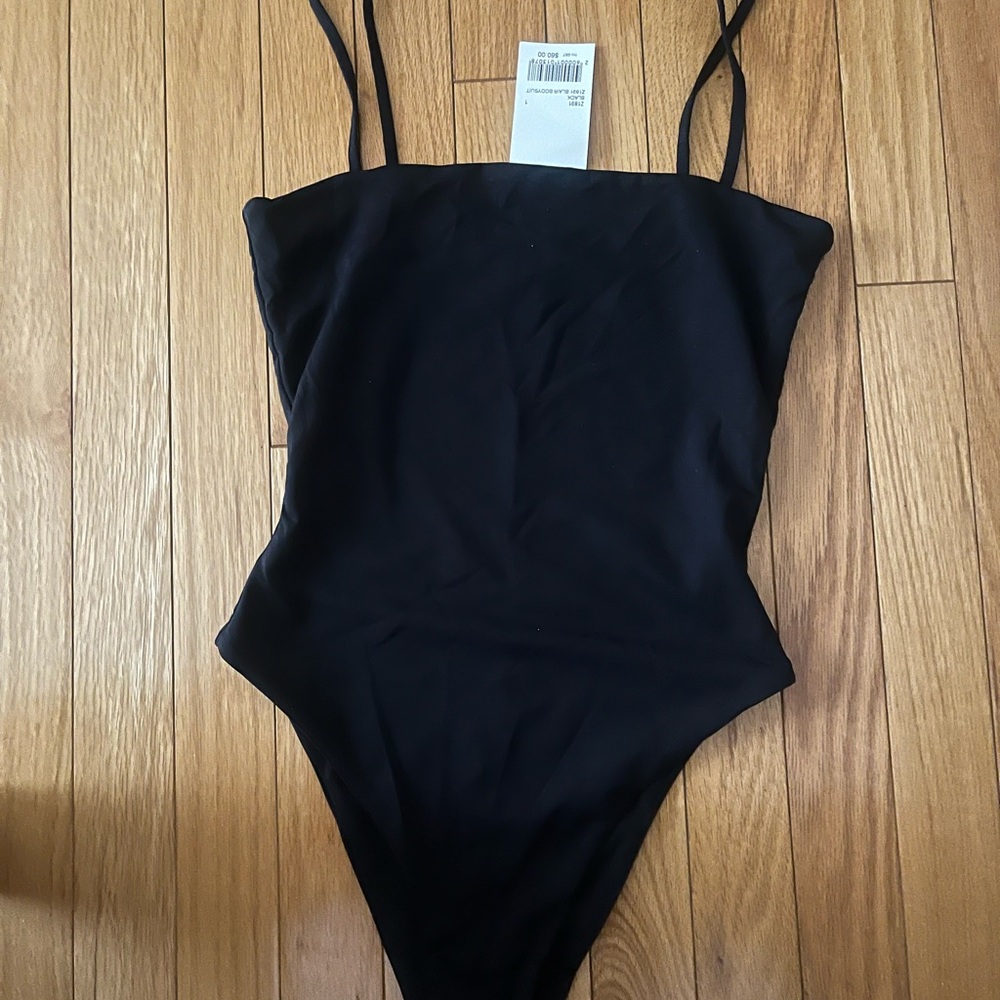 Kookaï Blair black bodysuit BNWT and snap bottom